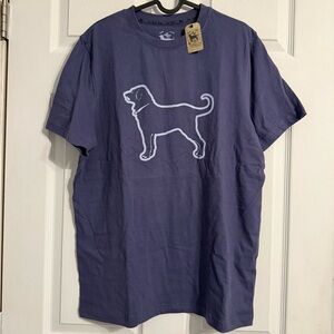 NWT black dog graphic short sleeve shirt